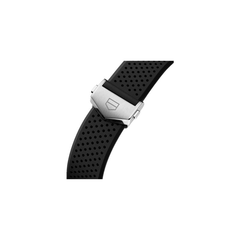  Shop Authentic Tag Heuer Carrera Chronograph Black Dial Black Rubber Strap Watch for Men - CBN2A1AA.FT6228 - Luxxuri