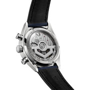  Shop Authentic Tag Heuer Carrera Chronograph Black Dial Black Leather Strap Watch for Men - CBN201C.FC6542 - Luxxuri
