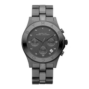  Shop Authentic Marc Jacobs Blade Chronograph Black Dial Black Steel Strap Watch for Women - MBM3103 - Luxxuri