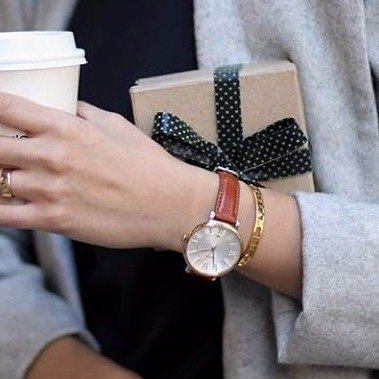  Shop Authentic Fossil Jacqueline White Dial Brown Leather Strap Watch for Women - ES3842 - Luxxuri
