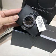  Shop Authentic Marc Jacobs Marci Black Dial Black Steel Dial Strap Watch for Women - MBM3193 - Luxxuri