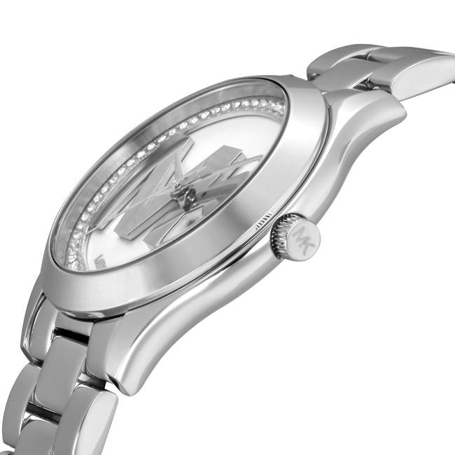  Shop Authentic Michael Kors Mini Slim Runway Silver Dial Silver Steel Strap Watch for Women - MK3548 - Luxxuri