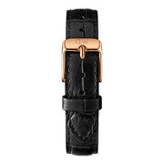  Shop Authentic Daniel Wellington Petite Reading White Dial Black Leather Strap Watch For Women - DW00100173 - Luxxuri