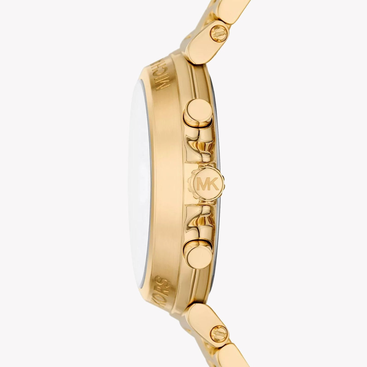  Shop Authentic Michael Kors Maren Chronograph Gold Dial Gold Steel Strap Watch for Women - MK7493 - Luxxuri