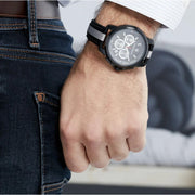  Shop Authentic Maserati Royale 44mm Black Dial Stainless Steel Fiber Strap Watch For Men - R8871637002 - Luxxuri