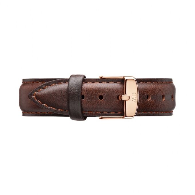  Shop Authentic Daniel Wellington Classic Bristol Black Dial Brown Leather Strap Watch for Men - DW00100137 - Luxxuri