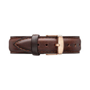  Shop Authentic Daniel Wellington Classic Bristol Black Dial Brown Leather Strap Watch for Men - DW00100137 - Luxxuri