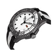  Shop Authentic Gucci G Timeless XL White Dial Two Tone NATO Strap Watch For Men - YA126243 - Luxxuri