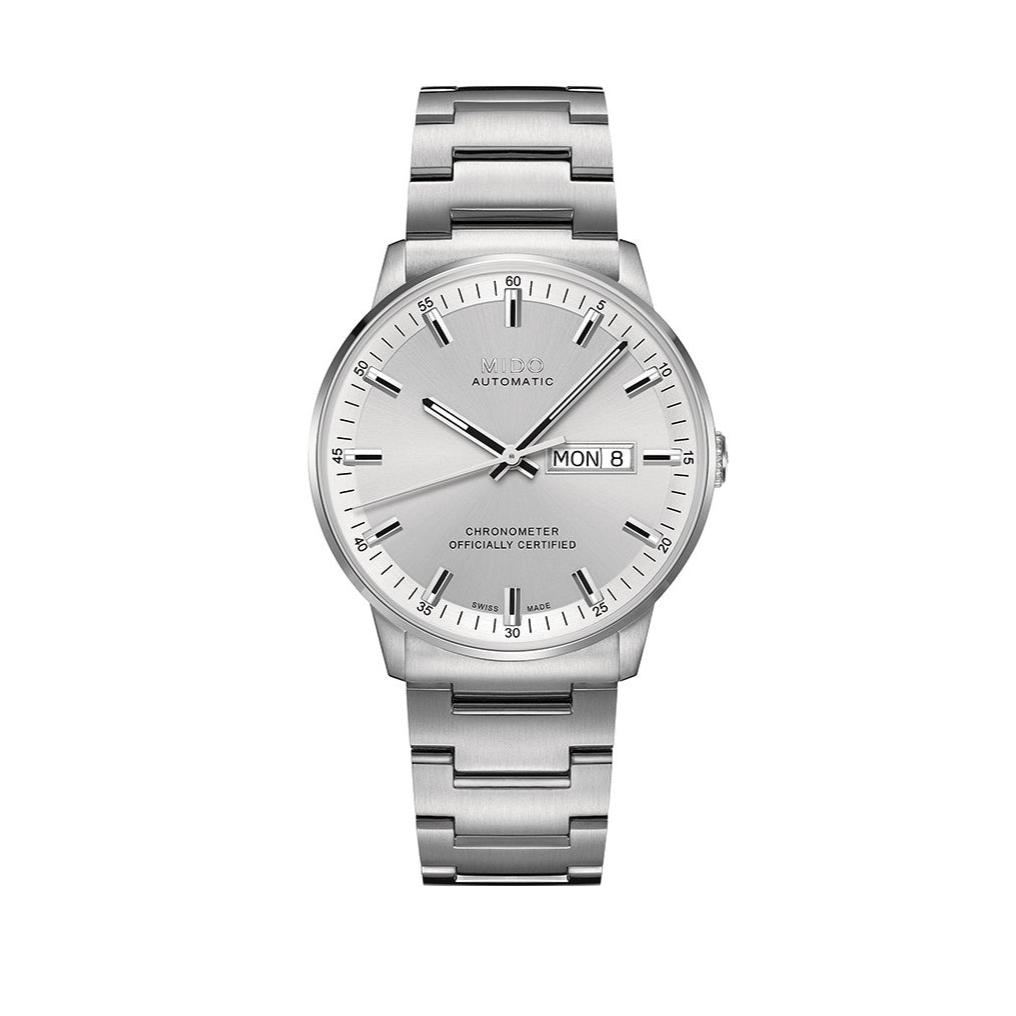  Shop Authentic Mido Commander II Automatic Chronometer Silver Dial Silver Steel Strap Watch For Men - M021.431.11.031.00 - Luxxuri