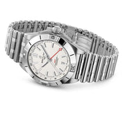  Shop Authentic Breitling Chronomat GMT 40 White Dial Silver Steel Strap Watch for Men - A32398101A1A1 - Luxxuri