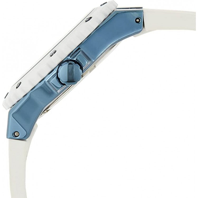  Shop Authentic Guess Overdrive Chronograph White Dial White Rubber Strap Watch for Women - W0149L6 - Luxxuri