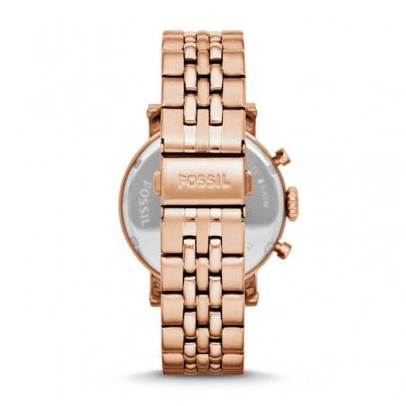  Shop Authentic Fossil Boyfriend Chronograph Brown Dial Rose Gold Steel Strap Watch for Women - ES3494 - Luxxuri
