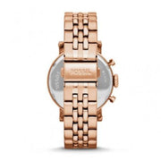  Shop Authentic Fossil Boyfriend Chronograph Brown Dial Rose Gold Steel Strap Watch for Women - ES3494 - Luxxuri