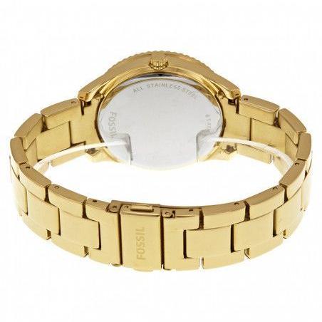  Shop Authentic Fossil Stella Multifunction Gold Dial Gold Steel Strap Watch for Women - ES3589 - Luxxuri