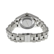  Shop Authentic Marc Jacobs Henry Transparent Silver Dial Silver Steel Strap Watch for Women - MBM3337 - Luxxuri
