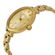  Shop Authentic Marc Jacobs Sally Champagne Gold Dial Gold Steel Strap Watch for Women - MBM3363 - Luxxuri
