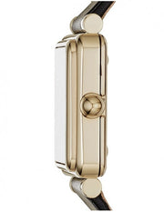 Shop Authentic Marc Jacobs Vic Silver Dial Black Leather Strap Watch for Women - MJ1437 - Luxxuri