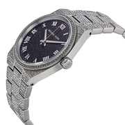  Shop Authentic Michael Kors Channing Diamonds Black Dial Silver Steel Strap Watch for Women - MK6089 - Luxxuri