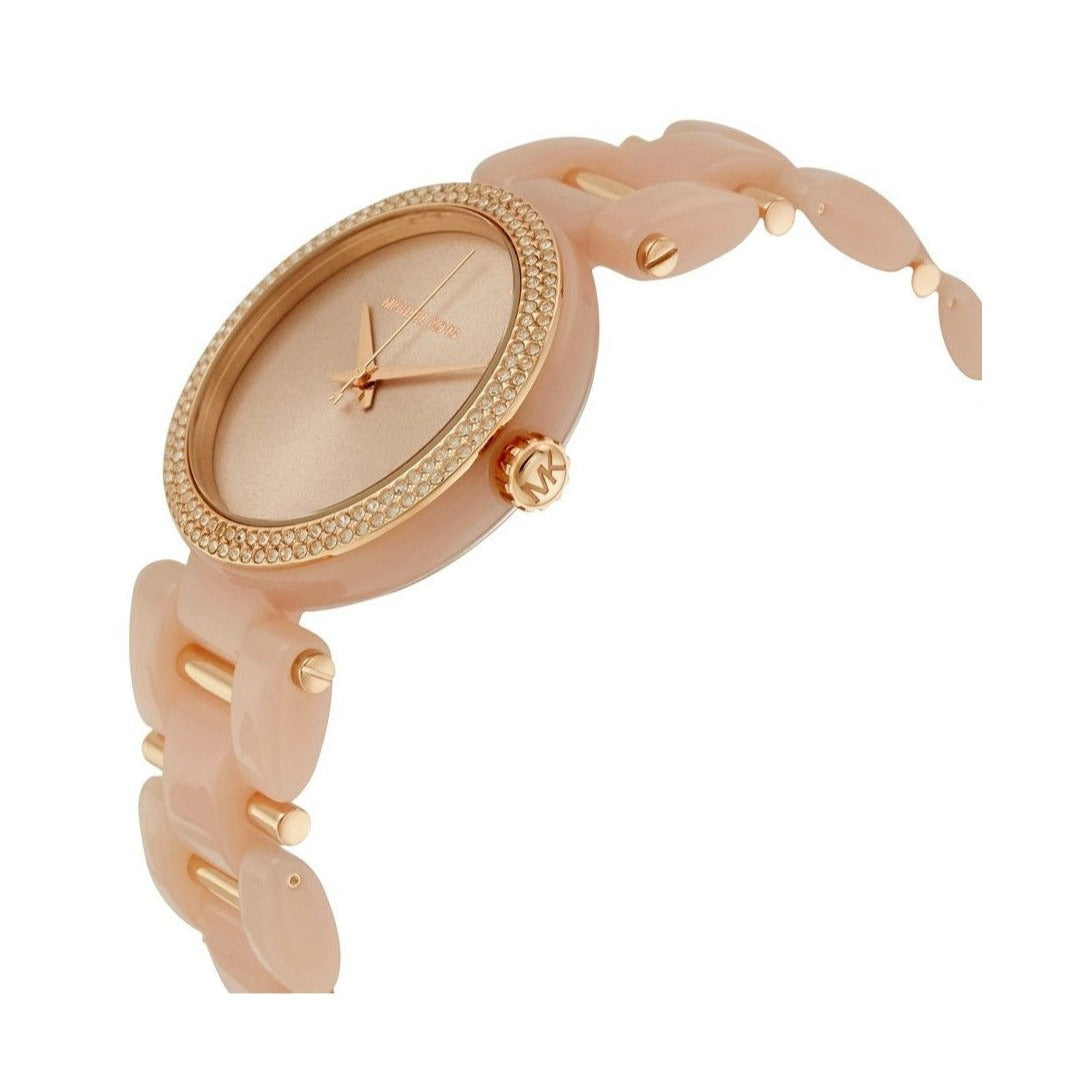  Shop Authentic Michael Kors Delray Rose Gold Dial Rose Gold Steel Strap Watch for Women - MK4322 - Luxxuri
