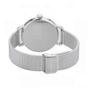  Shop Authentic Calvin Klein Even White Dial Silver Mesh Bracelet Watch for Women - K7B23126 - Luxxuri