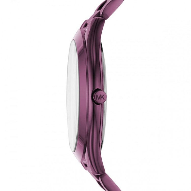  Shop Authentic Michael Kors Lauryn Black Dial Purple Steel Strap Watch for Women - MK3724 - Luxxuri