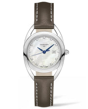  Shop Authentic Longines Equestrian Mother of Pearl Dial Brown Leather Strap Watch for Women - L6.136.4.87.2 - Luxxuri