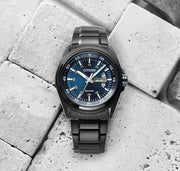  Shop Authentic Citizen Eco Drive Blue Dial Black Steel Strap Watch For Men - AW0024-58LB - Luxxuri