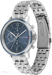  Shop Authentic Tommy Hilfiger Casual Quartz Blue Dial Silver Steel Strap Watch For Women - 1782188 - Luxxuri
