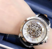  Shop Authentic Maserati Ingegno Automatic Black Skeleton Dial Black Leather Strap Watch For Men - R8821119002 - Luxxuri