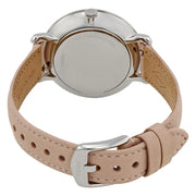  Shop Authentic Fossil Jacqueline Blush Mother of Pearl Dial Pink Leather Strap Watch for Women - ES4151 - Luxxuri