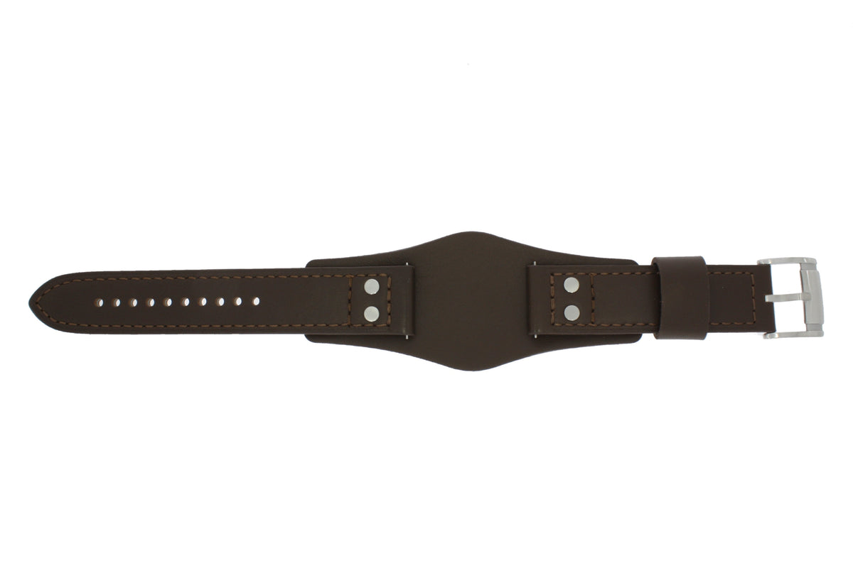  Shop Authentic Fossil Coachman Chronograph White Dial Brown Leather Strap Watch for Men - CH2890 - Luxxuri