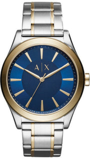  Shop Authentic Armani Exchange Nico Quartz Blue Dial Two Tone Steel Strap Watch For Men - AX2332 - Luxxuri