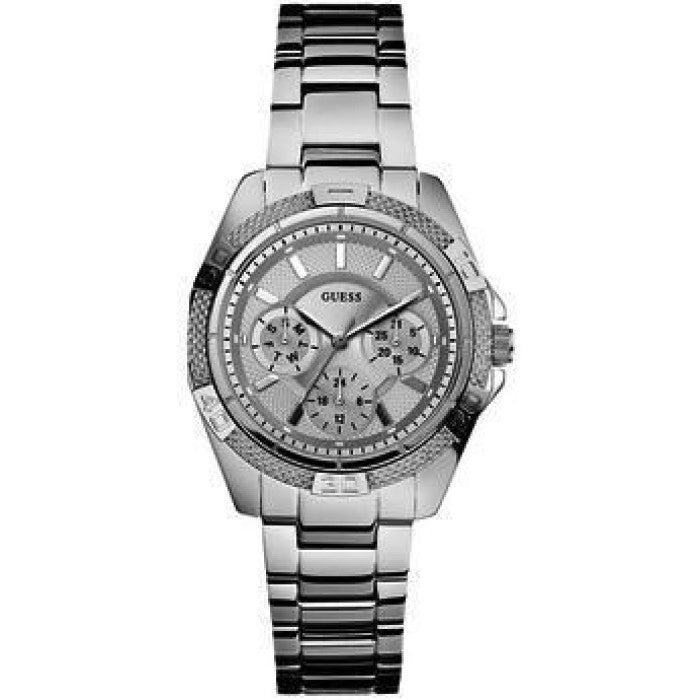  Shop Authentic Guess Mini Phantom Silver Dial Silver Steel Strap Watch for Women - W0235L1 - Luxxuri