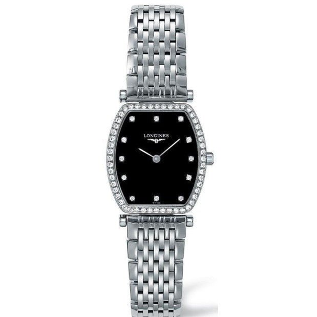 Shop Authentic Longines La Grande Classique de Longines Black Dial Silver Mesh Bracelet Watch for Women - L4.288.0.58.6 - Luxxuri