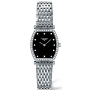  Shop Authentic Longines La Grande Classique de Longines Black Dial Silver Mesh Bracelet Watch for Women - L4.288.0.58.6 - Luxxuri