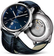  Shop Authentic Tissot Chemin Des Tourelles Powermatic 80 Blue Dial Blue Leather Strap Watch for Men - T099.407.16.048.00 - Luxxuri