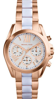  Shop Authentic Michael Kors Bradshaw Silver Dial Two Tone Steel Strap Watch for Women - MK5907 - Luxxuri