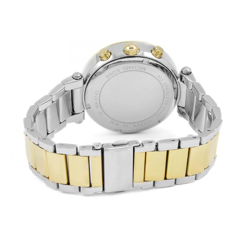  Shop Authentic Michael Kors Parker Pink Dial Two Tone Steel Strap Watch for Women - MK6140 - Luxxuri