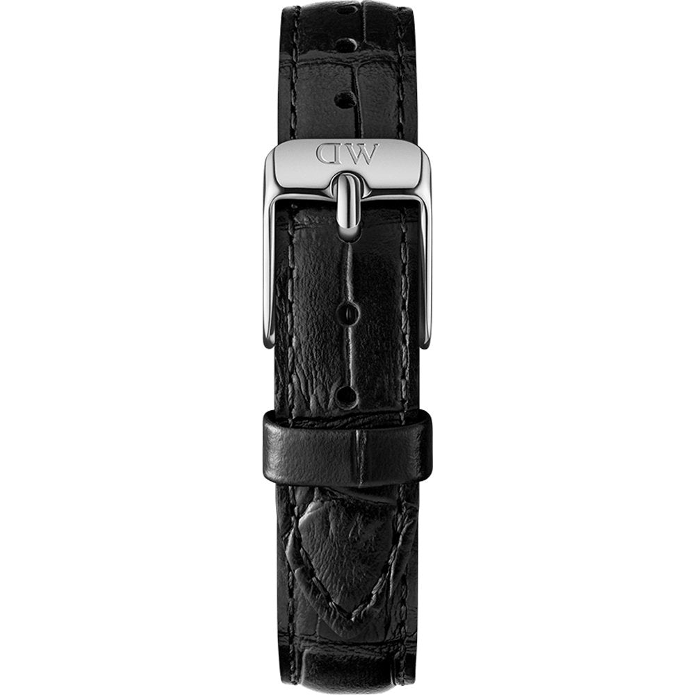  Shop Authentic Daniel Wellington Classic Petite Reading White Dial Black Leather Strap Watch For Women - DW00100241 - Luxxuri