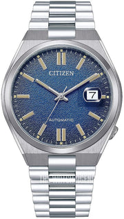  Shop Authentic Citizen Tsuyosa Automatic Dark Blue Dial Silver Steel Strap Watch For Men - NJ0151-88L - Luxxuri