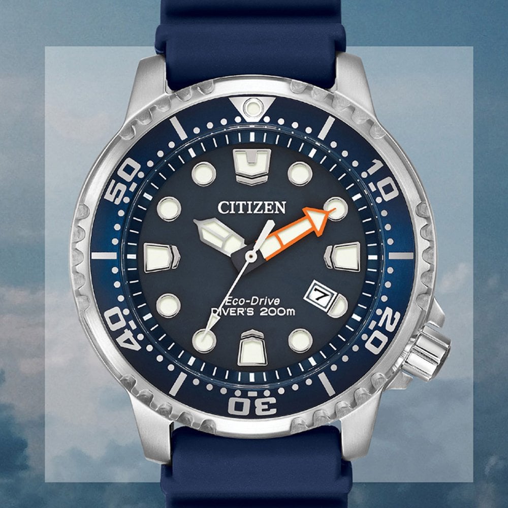  Shop Authentic Citizen Eco Drive Promaster Blue Dial Blue Strap Watch For Men - BN0151-09L - Luxxuri