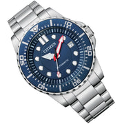  Shop Authentic Citizen Promaster Mechanical Blue Dial Silver Steel Strap Watch For Men - NJ0121-89L - Luxxuri