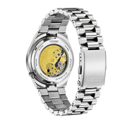  Shop Authentic Citizen Tsuyosa Automatic Orange Dial Silver Steel Strap Watch For Men - NJ0151-88Z - Luxxuri