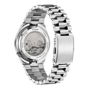  Shop Authentic Citizen Tsuyosa Automatic Salmon Orange Dial Silver Steel Strap Watch For Men - NJ0159-86Z - Luxxuri
