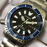  Shop Authentic Citizen Promaster Fugu Limited Edition Diver's 200m Automatic Black Dial Silver Steel Strap Watch For Men - NY0098-84E - Luxxuri