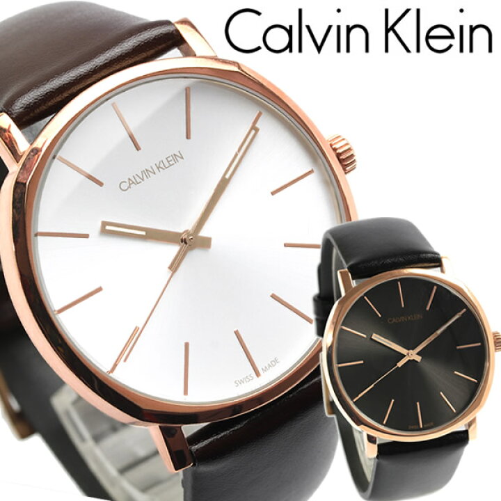  Shop Authentic Calvin Klein Posh Black Dial Black Leather Strap Watch for Men - K8Q316C3 - Luxxuri