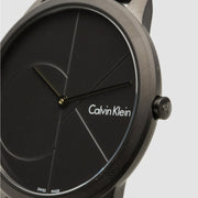  Shop Authentic Calvin Klein Minimal Black Dial Black Mesh Bracelet Watch for Men - K3M514B1 - Luxxuri