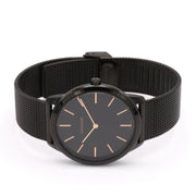  Shop Authentic Calvin Klein Minimal Black Dial Black Mesh Bracelet Watch for Men - K3M21421 - Luxxuri