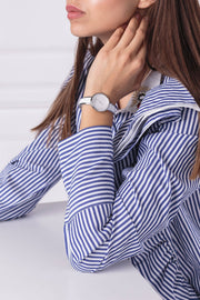  Shop Authentic Calvin Klein Seduce White Dial Two Tone Steel Strap Watch for Women - K4E2N116 - Luxxuri