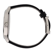  Shop Authentic Calvin Klein City White Dial Black Leather Strap Watch for Men - K2G2G1CD - Luxxuri